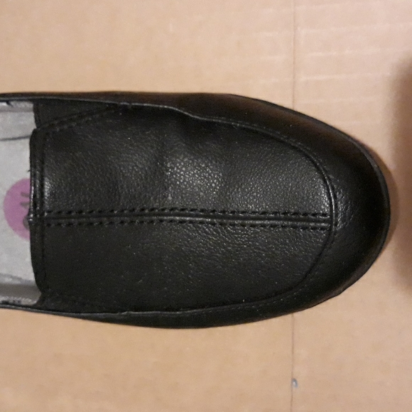 Life Stride Simply Comfort Loafers Size 6.5 Flats Black Genuine Leather NWOT - Picture 7 of 15